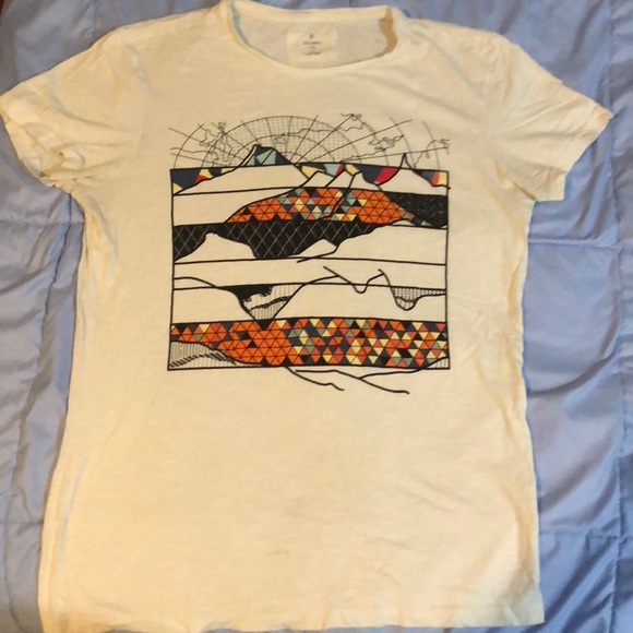 Conbipel Tshirt with artsy geographic print - Picture 1 of 1